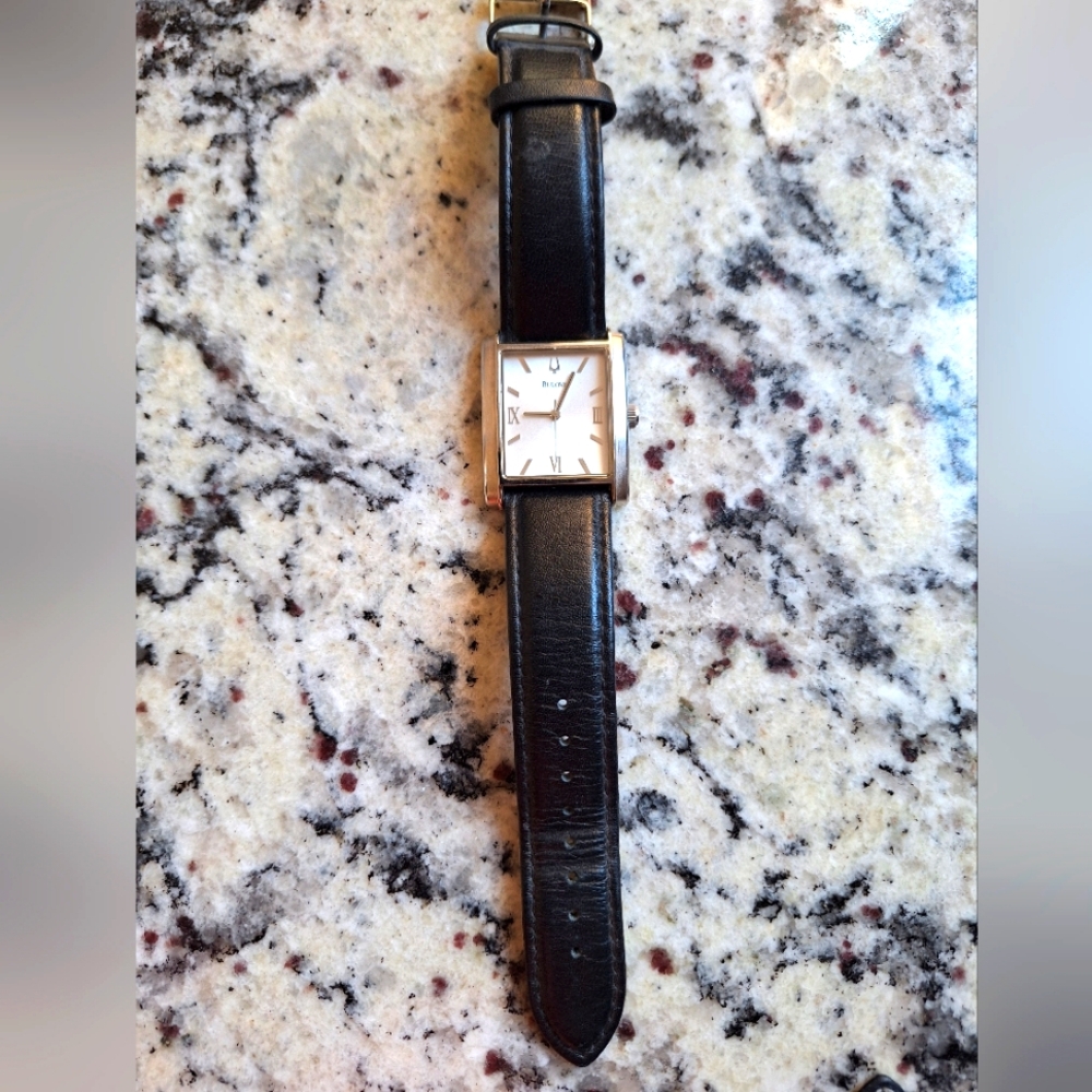 Bulova water-resistant men's watch